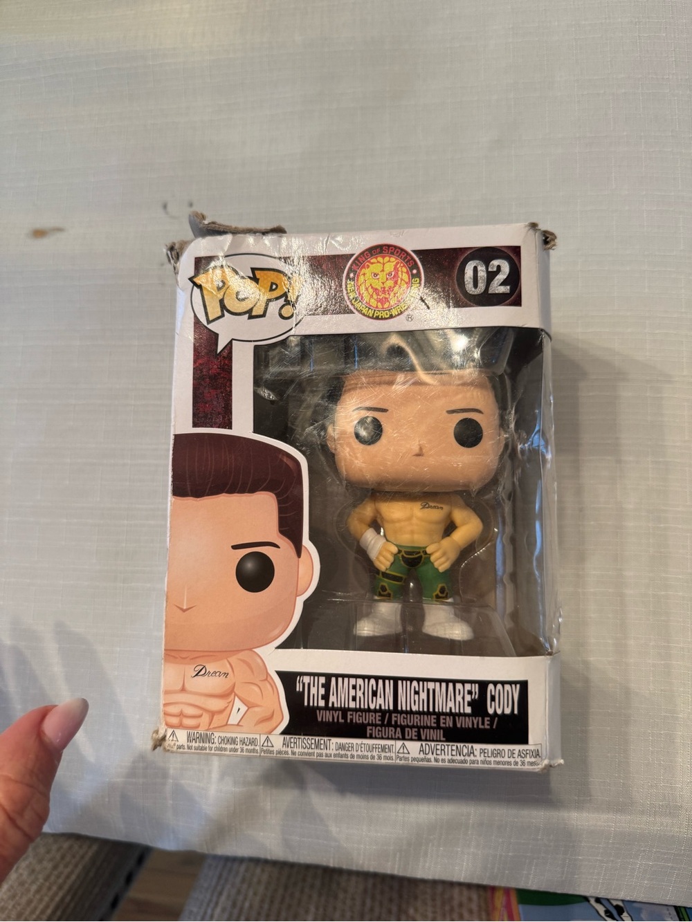 Funko Cody Vinyl Figure in Green and White